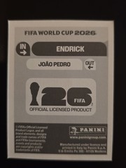2026 Panini FIFA World Cup Album Sticker Update Set Endrick Brazil BRA