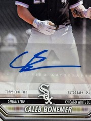 2026 Bowman Caleb Bonemer Prospect Paper Auto #BPA-CB Chicago White Sox