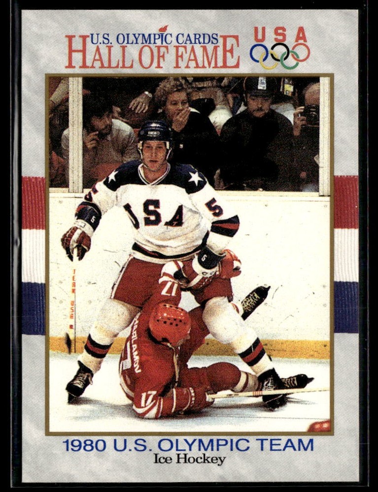1991 Impel U.S. Olympic Hall of Fame #65 1980 U.S. Olympic Team 1002V