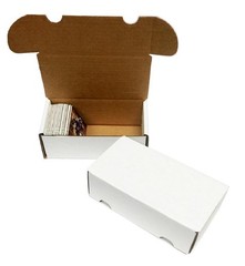 (10) 330 Count Corrugated Cardboard Storage Boxes by Max Pro for Baseball,