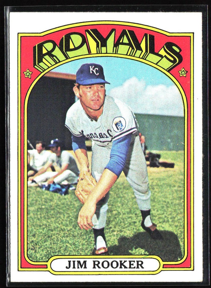 1972 Topps #742 Jim Rooker EX/NM