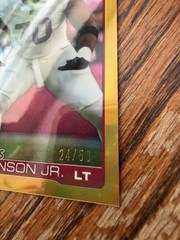 2025 Topps Chrome Paris Johnson Jr. #3 Gold Refractor /50 Cardinals