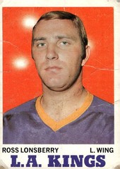 ROSS LONSBERRY 1970-71 Topps #37 PR NHL Kings ID:141001