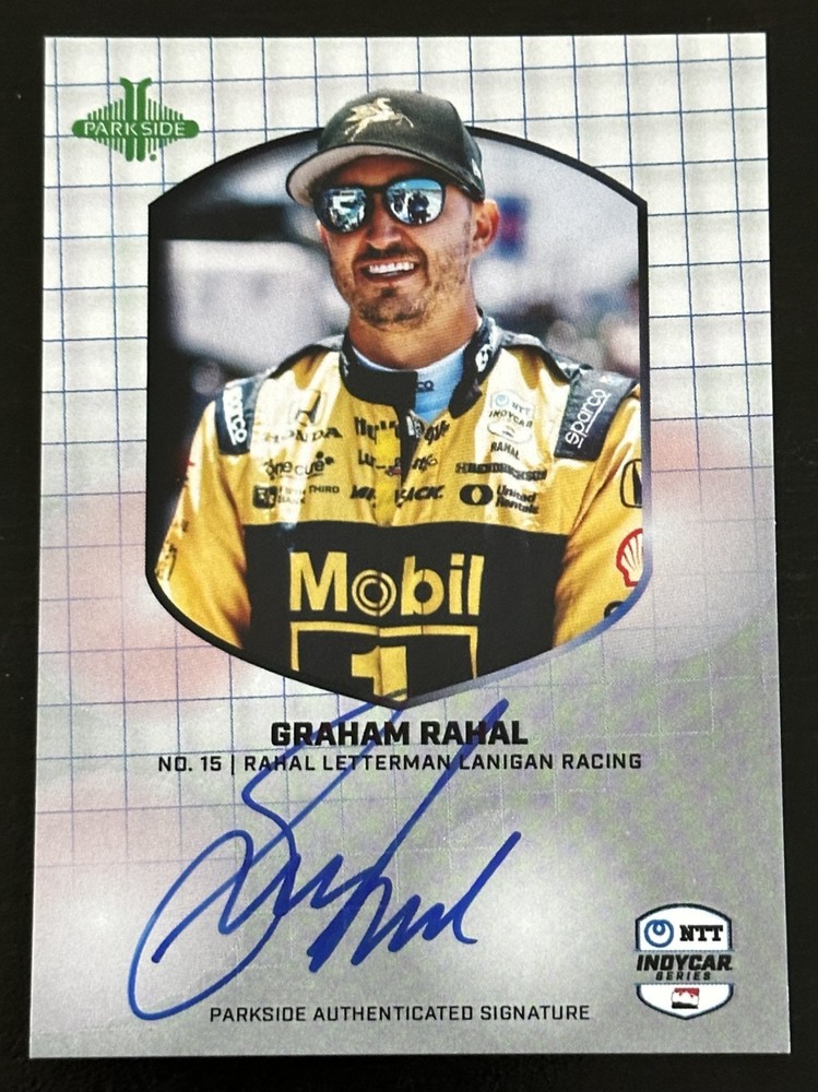 2025 Parkside Indycar Graham Rahal Signature Series Hero Autograph #SSH-GR