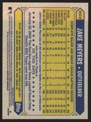 2022 Topps 35th Anniversary Chrome #T87C2-55 Jake Meyers