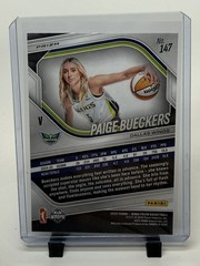 2025 Panini Prizm WNBA #147 Paige Bueckers White Seismic Prizms