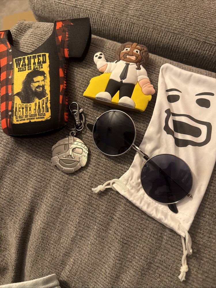 WWE SLAM CRATE Accessories Mick Foley Limited Edition