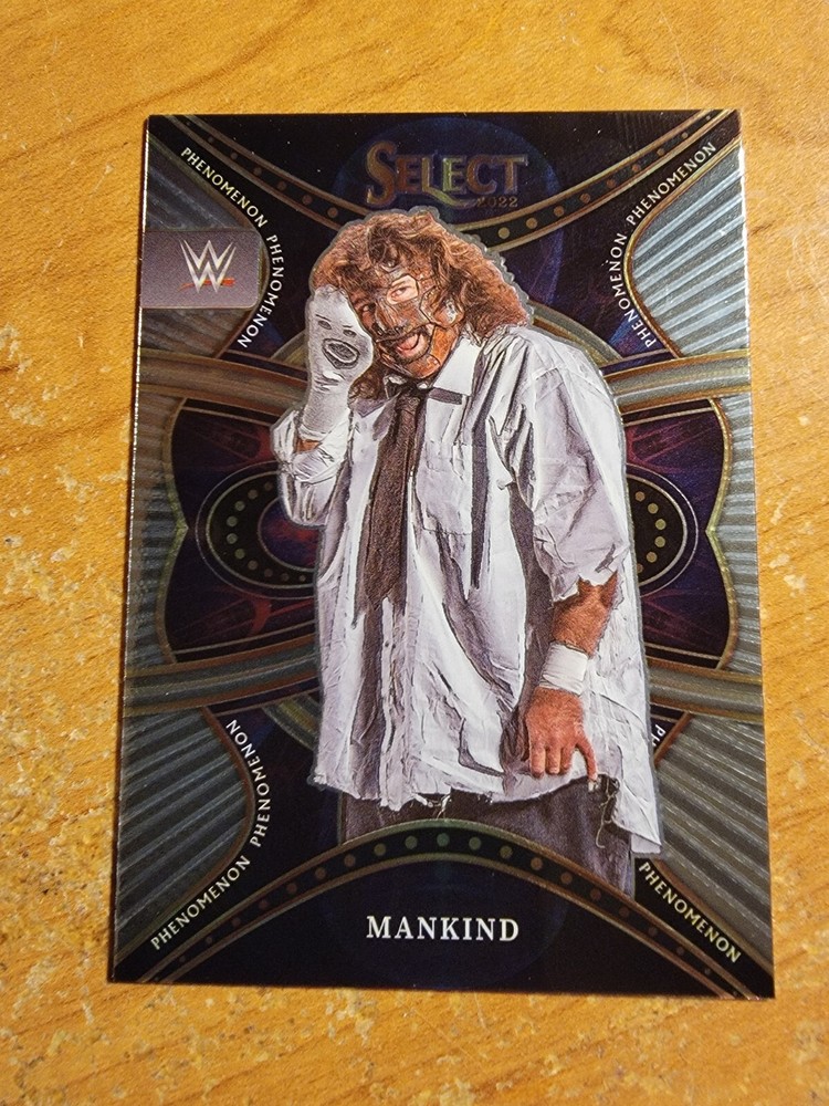 2022 Panini Select WWE Phenomenon Mankind #9 HOFer