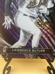 2024 Topps Chrome Black Purple Diamond Refractor Lawrence Butler #65 A’s RC /150