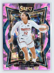 Alysha Clark Pink Flash Prizm 92 Select Pink Flash Prizm NM Sports Card