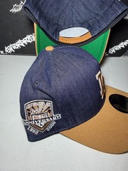 NWT New Era 9Forty Los Angeles Dodgers 60 Years LA Denim A-Frame Snapback Hat