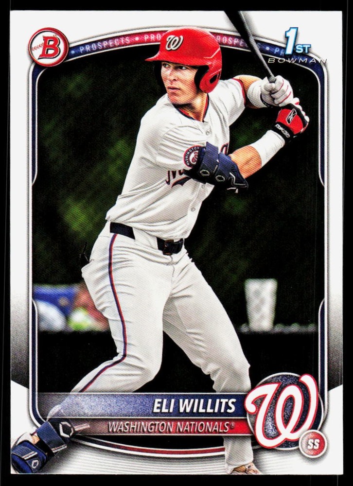 2025 Bowman Draft #BDC-1 Eli Willits Chrome