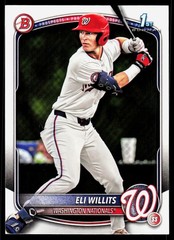 2025 Bowman Draft #BDC-1 Eli Willits Chrome