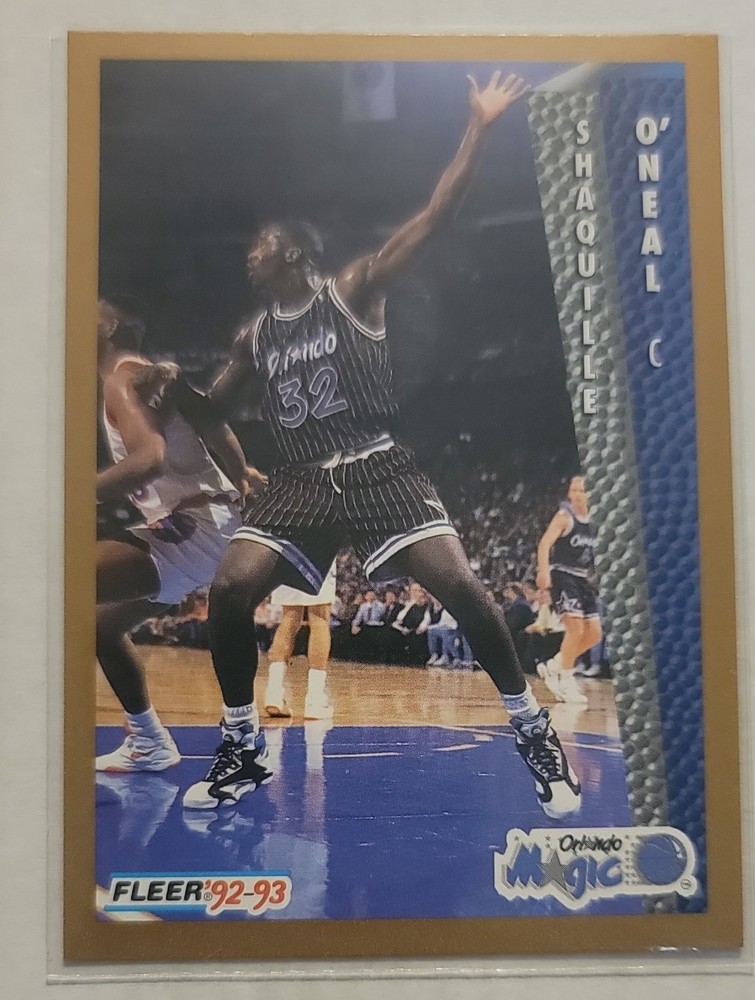 1992-93 Fleer – Shaquille O&rsquo;Neal #401 (RC)