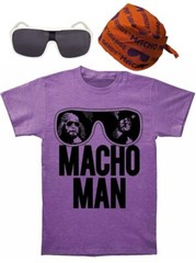 Macho Man Randy Savage Purple Orange Adult Costume