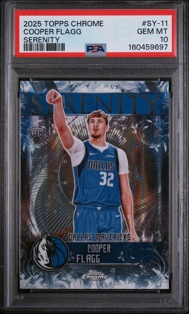 2025-26 Topps Chrome – Serenity Cooper Flagg #SY-11 (RC) PSA 10