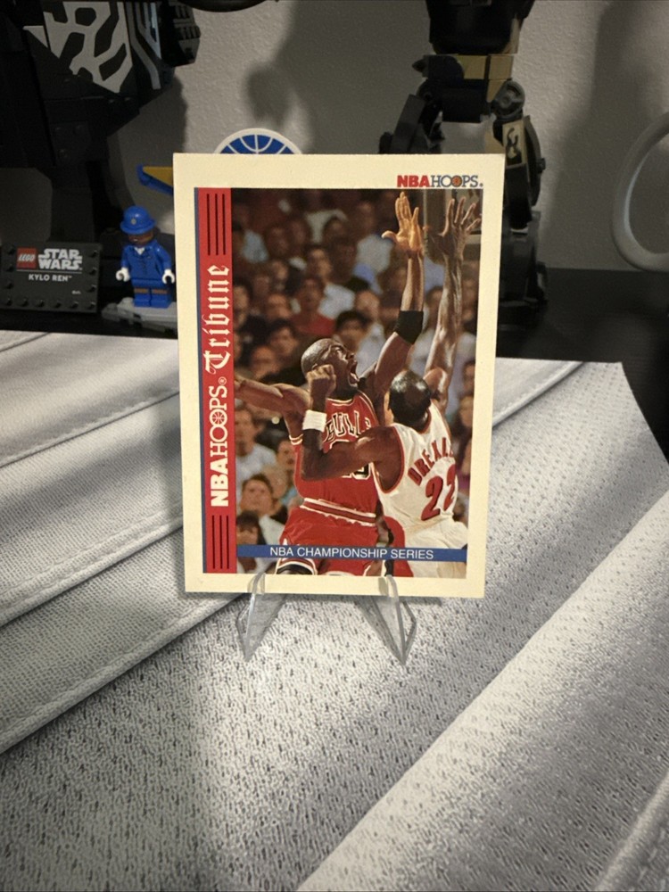 1992-93 NBA Hoops Basketball Tribune Insert #TR1 Michael Jordan Chicago Bulls