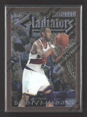 1996 Topps Finest Gladiators Danny Manning #G12