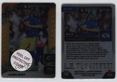 2020 Panini Elements Gold 36/79 Jared Goff #20 8mm