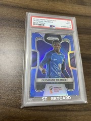 2018 Panini World Cup Prizm Ousmane Dembele 018/199 bule