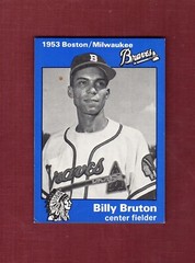 #38 BILLY BRUTON ~ 1953 Boston/Milwaukee Braves