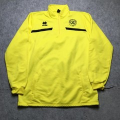 Queens Park Rangers Pullover Mens 4XL Yellow Black Soccer Quarter Zip Training