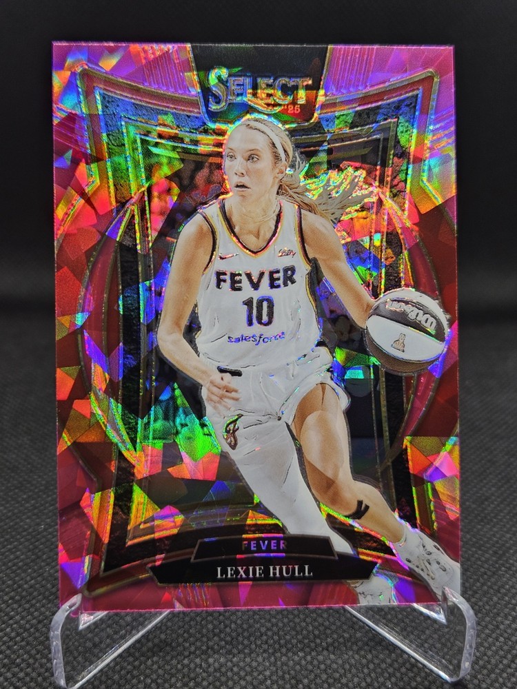 2025 Panini Select WNBA Lexie Hull Concourse [PINK ICE] [PRIZM] #67 – Fever