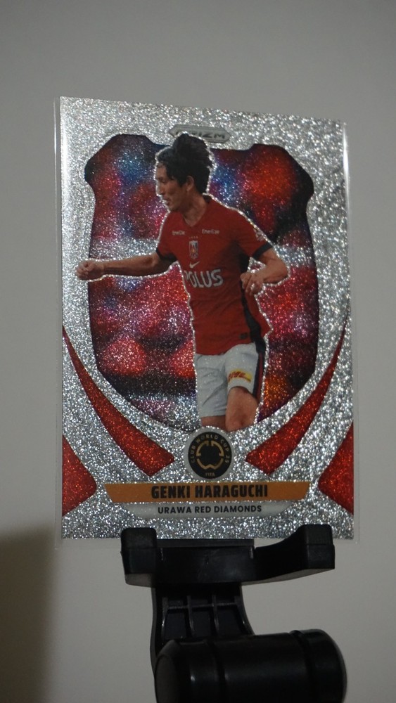 2025 Panini Prizm FIFA Club World Cup Silver Prism Glitter Genki Haraguchi #75