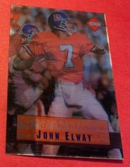 John Elway 1996 Collectors Edge Quantum Motion Denver Broncos 8 Foil Stanford