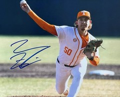 Tanner Franklin Tennessee Baseball Signed 8×10 Photo Cardinals Autograph COA