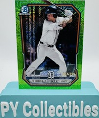 Max Clark 2026 Bowman Chrome Green Mojo Refractor /399 Tigers