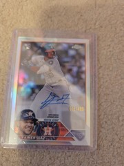 2023 Topps Chrome – Rookie Autographs Yainer Diaz #RA-YD Refractor /499 (AU, RC)