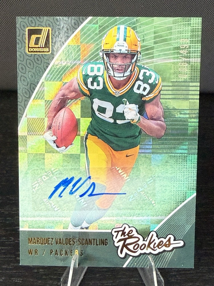 R-36 Marquez Valdes-Scantling 2018 Donruss – The Rookies Autographs #/499