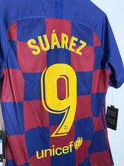 Suarez #9 Barcelona Medium 2019/20 Home Football Shirt Jersey Nike BNWT