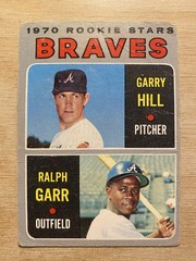1970 Topps Baseball #172 Braves Rookies Garry Hill & Ralph Garr
