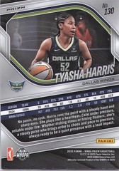 2025 Panini Prizm WNBA #1 Sydney Colson White Seismic Prizms