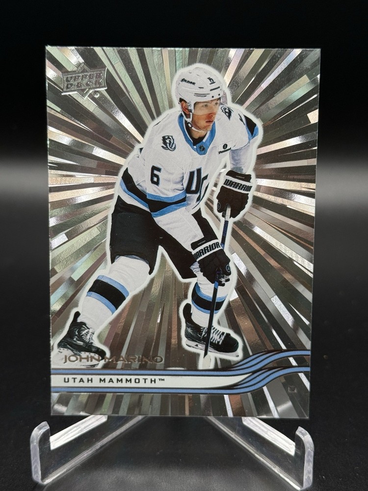 Upper Deck Extended Series 2025-26 Outburst Parallel #625 John Marino Mammoth