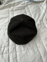 Pittsburgh Pirates MLB New Era 59Fifty Blackout Black Logo Hat Cap fitted 7 1/8