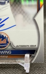 2023 Bowman Draft Chrome AJ EWING 1st Bowman Refractor Auto /499!- New York Mets