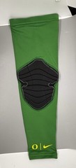 Nike GREEN OREGON DUCKS PE PLAYER EXCLUSIVE Padded Compression Arm Elbow Sleeve