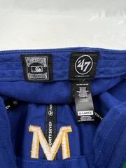 Men&rsquo;s &rsquo;47 Royal Milwaukee Brewers Cooperstown Collection Franchise Fitted Sz XL