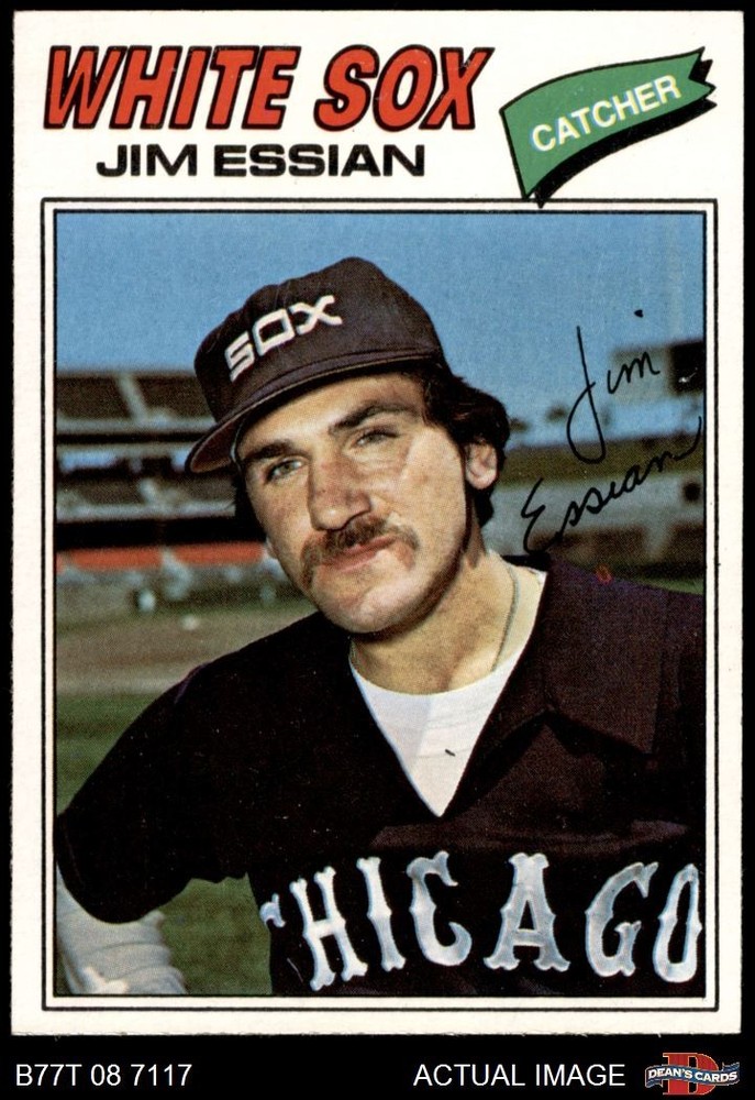 1977 Topps #529 Jim Essian White Sox RC 7 – NM