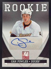 2010 Zenith Donruss Elite Rookies #211 Cam Fowler Rookie Autograph RC Auto /99