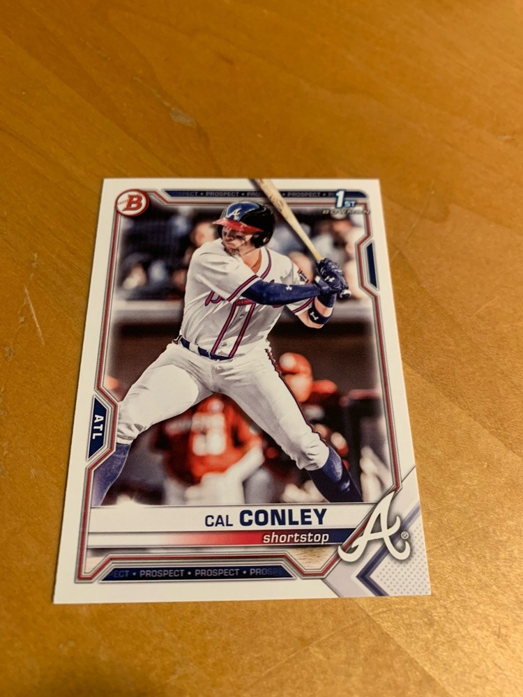 2021 Bowman Draft Cal Conley BD-70 Atlanta Braves