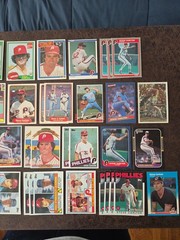 1980-87 Topps Baseball Steve Carlton 55-card lot – Philadelphia Phillies