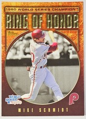 2009 Topps – Ring of Honor Mike Schmidt #RH32