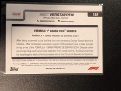 2025 Topps Chrome Formula 1 F1 75 Max Verstappen Grand Prix Winner Pink Refracto