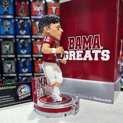 JOE NAMATH Alabama Crimson Tide Football Legend Exclusive NCAA Bobblehead
