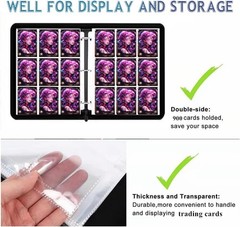 900 Pockets Trading Card Binder, Football Card Binder Album, Rugby Card Collecto