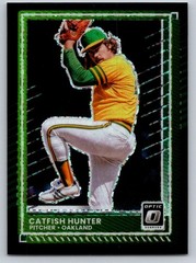 2025 Donruss #12 Catfish Hunter Optic Black Pandora